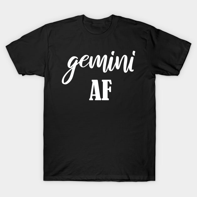 Gemini AF T-Shirt by jverdi28
